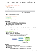 Wereldoriëntatie - Semester 3