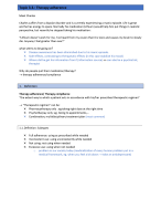 Psychofarmacology topic 3.3. Therapy adherence 