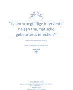 Essay grondslagen van de psychologie