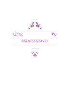 Samenvatting Mens en Maatschappij - maatschappij en ruimte