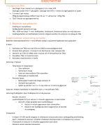 Biochemie (gastro-intestinaal en endocrien stelsel, stofwisseling)