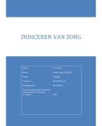 Indiceren en toewijzen van zorg