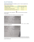 Wiskunde A - 4 & 5 VWO Samenvatting