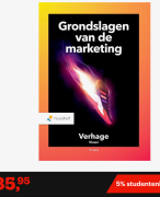 Samenvatting Marketing H1,2,3,4,6,7