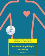 Anatomie en Fysiologie (Martini) H.1