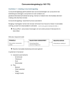 Samenvatting van het boek Principes van marketing 8E editie - deel 4: H1 tot 5.1
