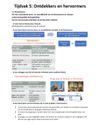 Geschiedenis Tijdvak 5,6,7 5e klas havo/vwo