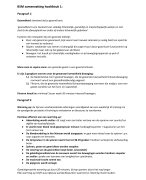 BSM samenvatting hoofdstuk 1