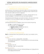 Anatomie en fysiologie 1V Medicatie