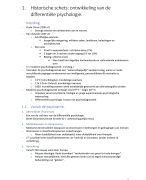 Samenvatting Psychodiagnostiek: H1, H2 en H3.