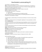 Geschiedenis H3 + H4 - Havo 4 