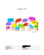 Logopedie module jaar 1 pabo
