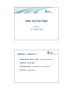 Flat Slab Design-Summary Notes And Worked Problems- Eurocode 2