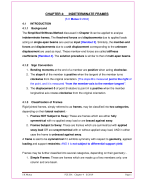 CHAPTER 4: Indeterminate Frames