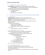 Samenvatting Psychodiagnostiek: H5: Wat is betrouwbaarheid?