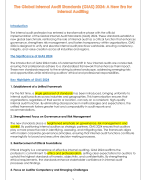 The Global Internal Audit Standards (GIAS) 2024: A New Era for Internal Auditing