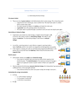 Nova 3TTO Summary Physics 1.1, 1.3, 1.4, 3.2, 3.3 & 3.4