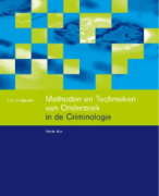Samenvatting Methoden enTtechnieken van Onderzoek in de Criminologie