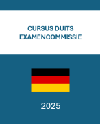 Cursus Duits examencommissie MONDELING EN SCHRIFTELIJK 3e graad ASO/TSO/KSO