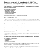 6 vwo GS Samenvatting Steden en Burgers (Context 1)
