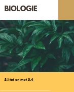 Biologie Havo 2: Nectar hoofdstuk 5.1. tot en met 5.4
