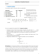 Applications of Operational Research (D0O71A) - Yaman Hande