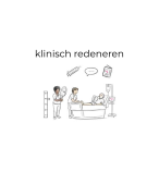 samenvatting klinisch redeneren 
