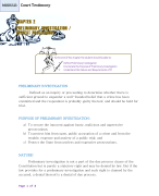 Chapter 2 Preliminary investigation / inquest proceedings