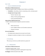 Samenvatting doelgroepen 3, Orthopedagogie KDG