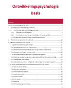 Ontwikkelingspsychologie basis 2017