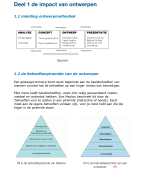 Samenvatting Ontwerpmethodiek Leerjaar 1 
