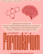 Formularium ingangsexamen geneeskunde
