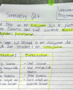 Hoofdstuk 8 ecosystemen VWO biologie