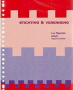 M&O samenvatting Stichting & Vereniging