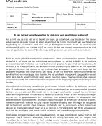 filosofisch essay over kinderpsychologie 
