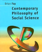 Samenvatting Contemporary Philosophy of Social Science