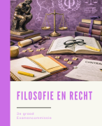 Samenvatting filosofie en recht 3e graad DDG welzijnswetenschappen 2026