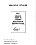 Reader Algemene Economie H1 t/m 4