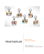 Praktijkplan opleidings- en onderwijsmanagement onderwijskunde beoordeeld met een 8 incl beoordeling