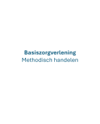 Samenvatting Basiszorgverlening 