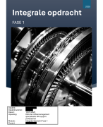  AD HBO Officemanagement - Moduleopdracht Integrale opdracht (Behaald met een 9!)