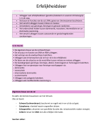 samenvatting 1 Vroedkunde erfelijkhiedsleer/genetica  kdg