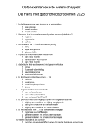 Oefenexamen exacte wetenschappen 