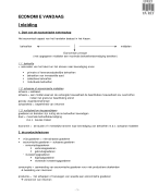 Samenvatting economie vandaag