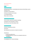 Samenvatting toets 2 kader/mavo