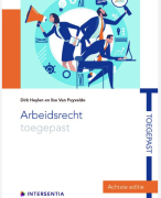 Arbeidsrecht semester 1