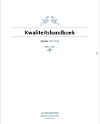 Kwaliteitshandboek Zorg – Compleet Voorbeeld voor MBO/HBO & ZZP Zorg