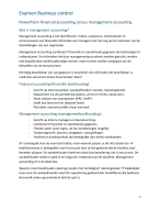 Samenvatting Business control 