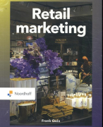 Samenvatting retailmarketing 8e druk Frank Quix