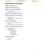 Samenvatting Organisatie van een dossier